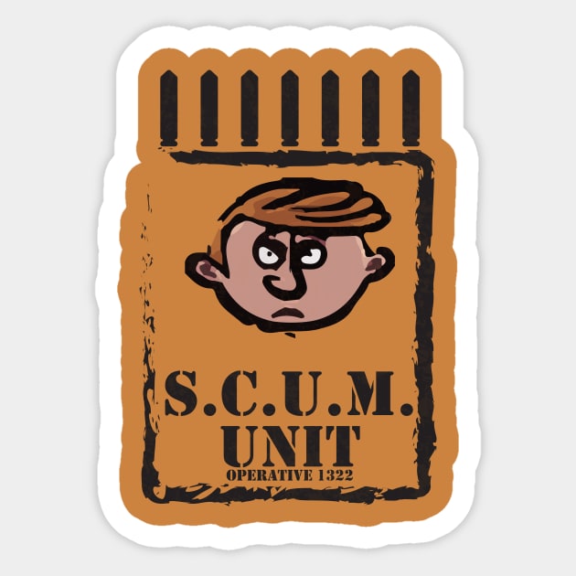 SCUM Unit Sticker by Broughy1322